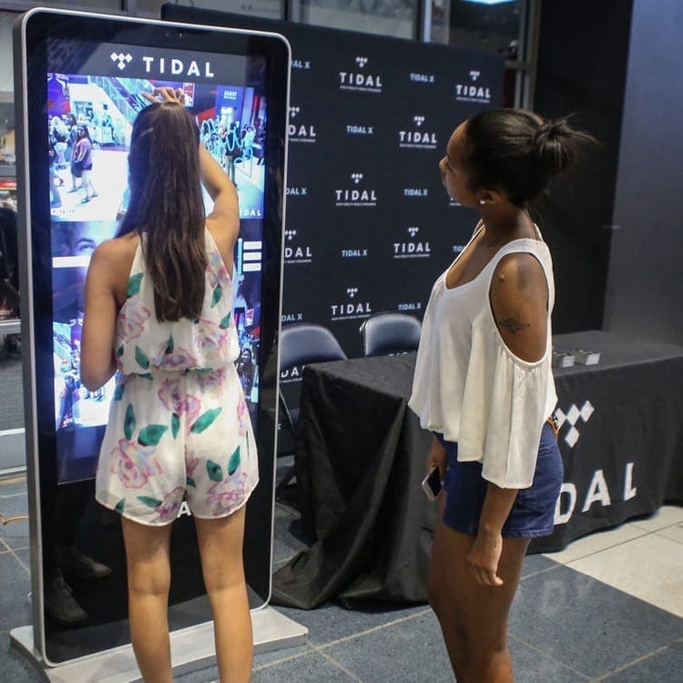 tidal streaming service metroclick interactive touch kiosk system tidal streaming service metroclick interactive touch kiosk system
